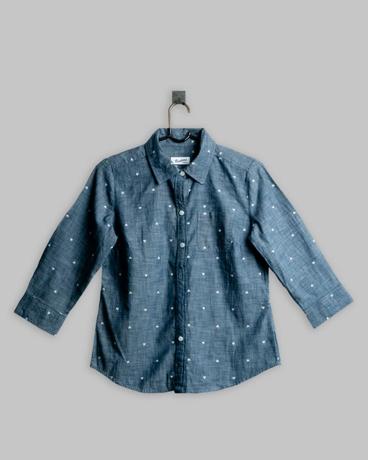 Erkek Denim Gömlek
