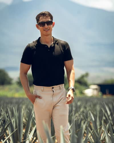 Erkek Bej Chino Pantolon